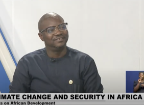 
<span>Focus on Climate Change and Security in Africa - Mr. William Carew on KBC Channel 1</span>
