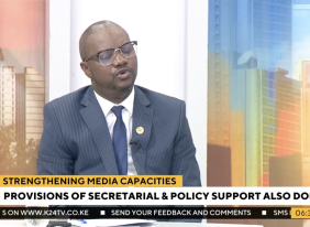 
<span>Mr. William Carew (Head of ECOSOCC Secretariat) on K24 TV LIVE #NewDawn</span>
