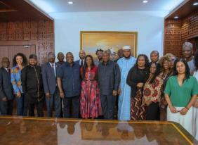 President of Ghana Receives Global Group of Experts