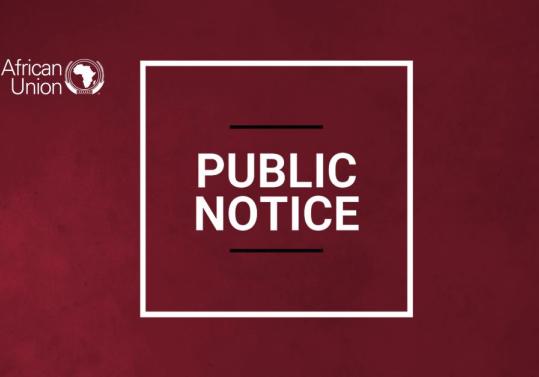 Public Notice - ECOSOCC