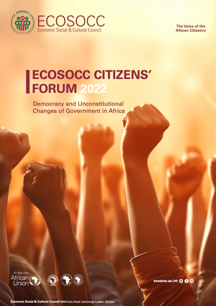 ECOSOCC Citizens' Forum 2022: Democracy and Unconstitutional Changes of Government in Africa