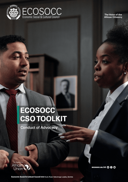 ECOSOCC CSO TOOLKIT Conduct of Advocacy