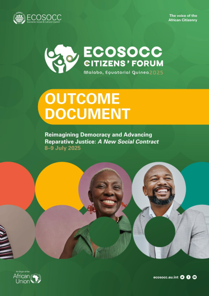 2025 Citizens’ Forum Outcome Document