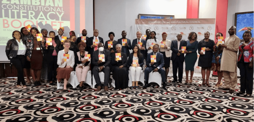 Launch of the Zambian Constitutional Booklet